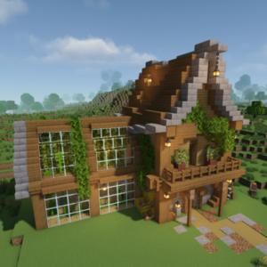 Farm de Bamboo Medieval